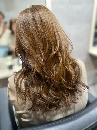 ロング カラー 山下 裕樹のヘアスタイル