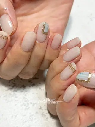 ネイル Li'a Bloom所属・🦋🤍 madoka🤍のネイルデザイン