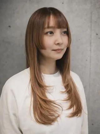 ロング カラー terra✂️川嶋 大輔のヘアスタイル