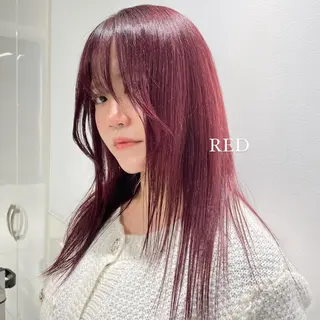 ロング カラー ハイトーン/ボブ /HBL/AYUNAのヘアスタイル