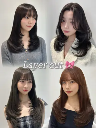 ロング カラー sho/ 名古屋/栄/韓国ヘアのヘアスタイル