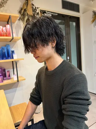 パーマ メンズ AYAKA ／メンズ/四条烏丸/のヘアスタイル