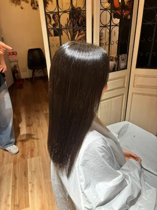 ロング 上原 花奈のヘアスタイル