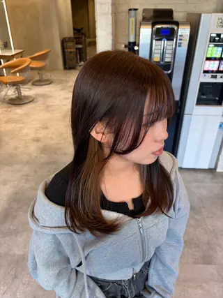 カラー AKITO /溝の口駅のヘアスタイル