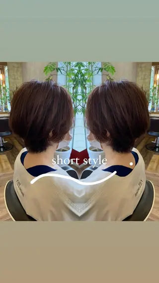 ショート カラー 🐸鈴木 綾乃🐸のヘアスタイル