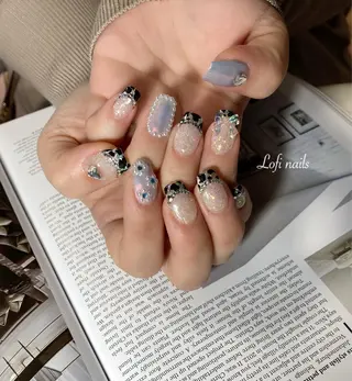 ミディアム ネイル Lofi nails ゆきこのネイルデザイン