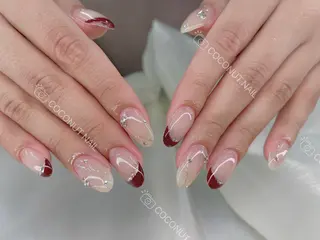 ネイル 神田 ココナッツのネイルデザイン