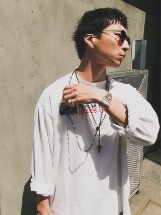 ショート メンズ GO TODAY シェアサロン　原宿本店所属・原宿↔︎浦和　美容師 折笠　亮のヘアスタイル