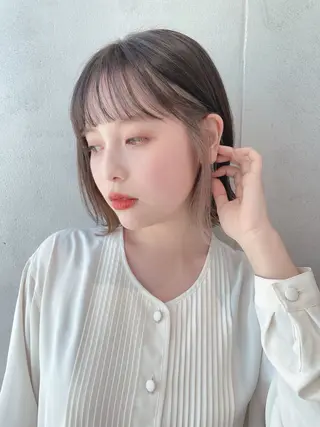 ミディアム 艶髪/髪質改善 ナカムラのヘアスタイル