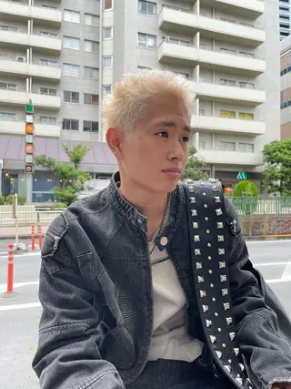 カラー メンズ メンズカット パーマ[佐橋]のヘアスタイル