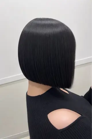 ショート 縮毛矯正/髪質改善 /レイヤー/韓国のヘアスタイル