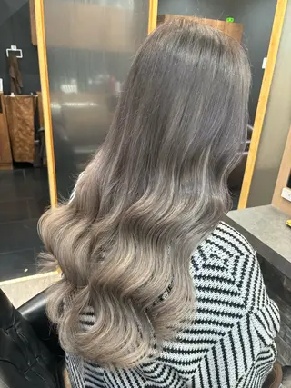 ロング カラー 横浜/エクステ特化× 艶カラー/あいかのヘアスタイル