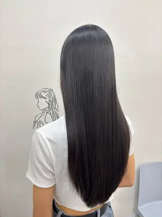 ロング パーマ 似合わせ美髪ヘア✨ 天王寺.阿倍野🌈のヘアスタイル