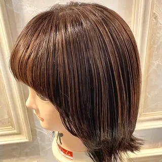 ショート カラー 【ショート・ボブ】 *CHIAKI*のヘアスタイル