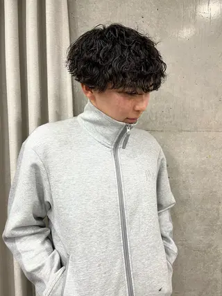 ショート パーマ メンズ ショートカット無料/ 小顔ショートのヘアスタイル