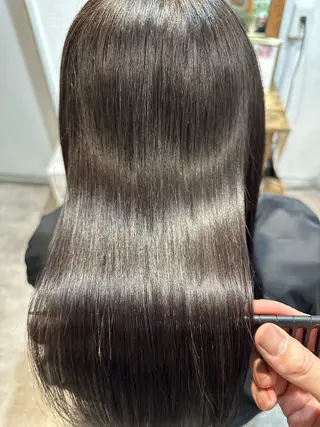 ロング fuu。。。銀座所属・美髪質改善✨ 縮毛矯正✨HIDEのヘアスタイル