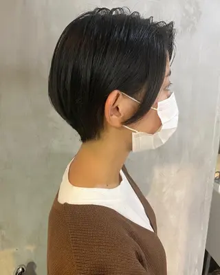 ショート カラー ヘアアレンジ stylist/蛯谷 珠里のヘアスタイル