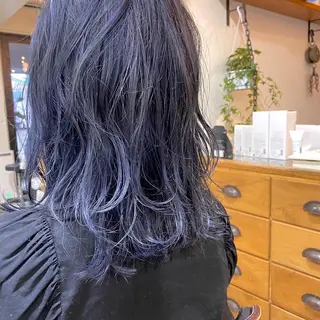 ミディアム カラー ヘアアレンジ 【ダメージレス施術】 【透明感】北村 拓也のヘアスタイル