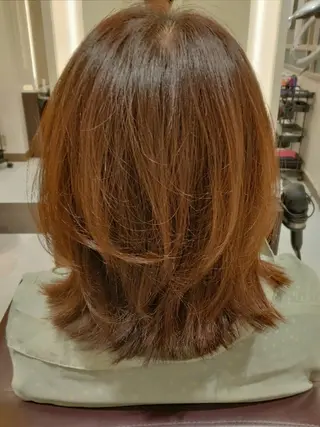 ミディアム ヘアーサロンソシエ山陽姫路店所属・へアーサロンソシエ 長田のヘアスタイル