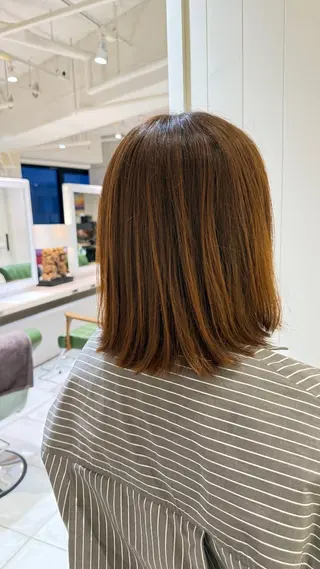 ミディアム keina / EARTH志木のヘアスタイル