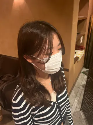 セミロング I'mアネックスサラ三条店所属・モデル募集中/前田 栄次のヘアスタイル