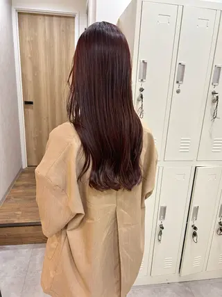 ロング カラー ボブ/ハイトーン 立川loose 下田のヘアスタイル