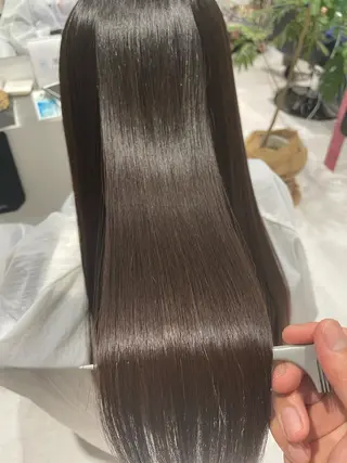 ロング 奥山義進/大宮 /ダブルカラーのヘアスタイル