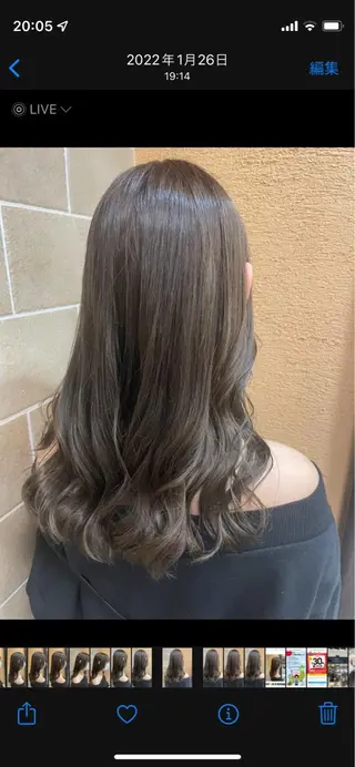 ロング カラー 透明感カラー✨艶髪 制作🌱山根あゆみのヘアスタイル