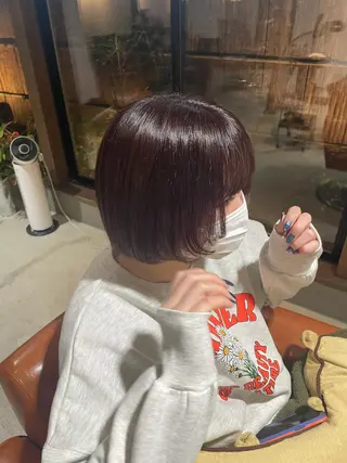 ショート ブリーチ🌟リタッチ 🎠KANON🎡のヘアスタイル