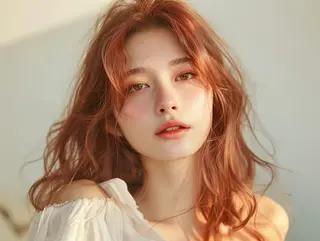 ロング ルーツカラー/ デザインカラー/井川のヘアスタイル