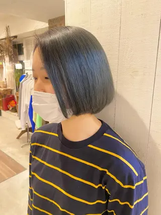 ショート カラー ‎🤍透明感カラー 【仙川】セリナ‎🤍のヘアスタイル