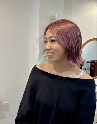 ショート カラー nabi所属・梅田 薫のヘアスタイル