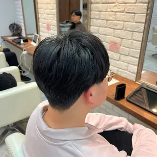 ショート カラー パーマ メンズ ️️髪質改善✨ミニモ 学割/Hina💖のヘアスタイル