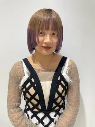 ミディアム ショート/ボブ /綾華のヘアスタイル