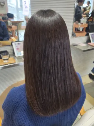 ロング 暖色カラー/髪質改善 /メンズ🧡莉南のヘアスタイル