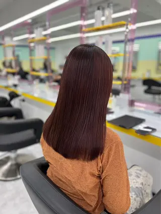 ミディアム カラー パーマ ヘアアレンジ メンズ キッズ ネイル マツエク・マツパ アイブロウ ダブルカラー特化💖 韓国ヘア💖りくのヘアスタイル
