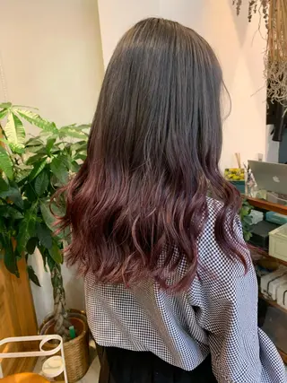 セミロング カラー 中目黒🌼 🌼ハナのヘアスタイル