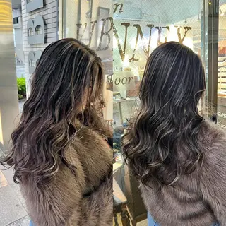 ロング カラー レイヤー/ボブ/ ミニボブ/AOIのヘアスタイル