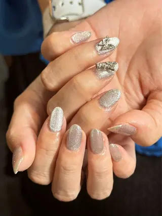 ネイル 🎀NAIL🎀 AI🪄︎︎◝✩のネイルデザイン