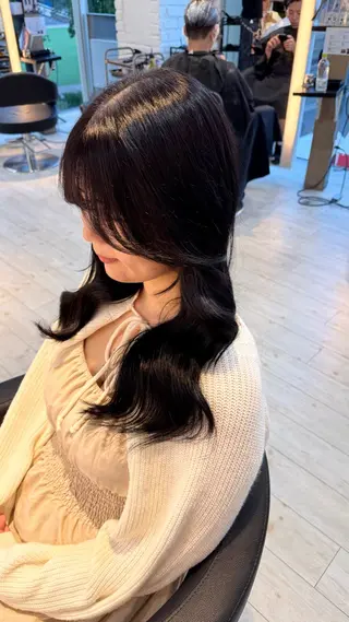 ロング カラー PHENOMENON /韓国Y2K/keiのヘアスタイル