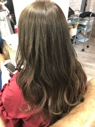 ロング カラー SALOWIN三軒茶屋店所属・髪質改善/艶髪 やまなかのヘアスタイル