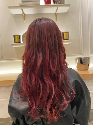 ロング カラー グレージュ/レイヤー /韓国ヘア/RISAのヘアスタイル