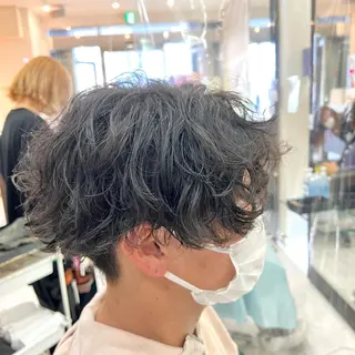 パーマ メンズ アグヘアーシータ所属・🤩メンズカット/ パーマ山本🤩のヘアスタイル