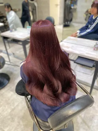 ロング _WHITE難波店[アンダーバーホワイト]所属・艶カラー/髪質改善 /韓国風/中村嘉秀のヘアスタイル