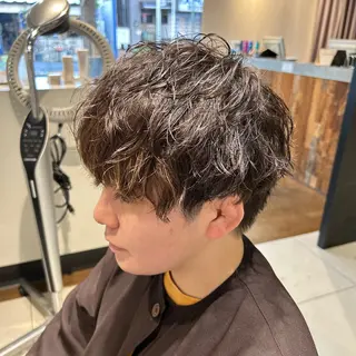 パーマ メンズ メンズパーマは私一択 佐藤有紀のヘアスタイル