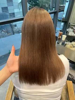 ロング 表参道/ハイトーン/ misaki🎀のヘアスタイル