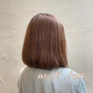 ミディアム カラー CYAN.栄店所属・パーマ/髪質改善 【榎本千夏】のヘアスタイル