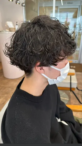 メンズ 篠原 美月のヘアスタイル