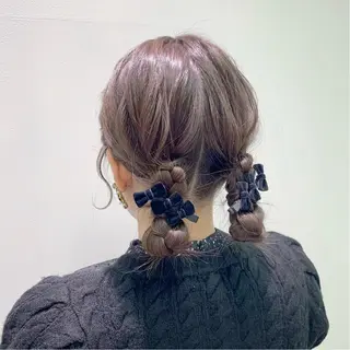 ヘアアレンジ 🩶ヘアセット Ayaha🩶のヘアスタイル