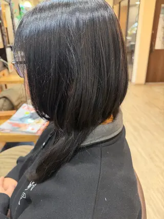 ロング 勘場 万菜華のヘアスタイル